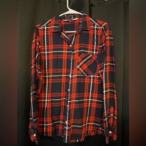 Plaid button up
